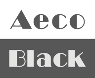 AecoBlack Logo
