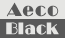 AecoBlack logo